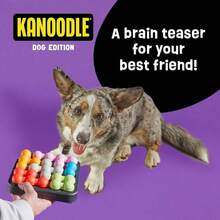Kanoodle Dog Edition Small - Interactive Puzzle Toys, Enrichment Slow Feeder, Training Puppies - 最初的 - 查看 3
