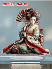 1 Rose Sacred Heart & Three Kings | Valentine's Day Gift, 2D Acrylic, Multi-Purpose Desktop Display, Suitable For Home And Office, Irregular Shape, Frameless. - Multicolor - View 6