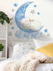 1 unidade - Papel de Parede - Decoração para Casa - Papel de Parede Autoadesivo Removível para Decoração de Paredes, Sala de Estar, Janelas - Decoração de Parede Criativa e Fofa para Decoração de Ambientes e Quartos - Multicolorido - Ver 10