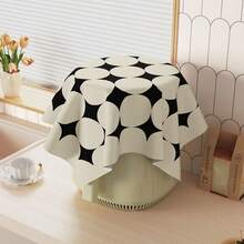 1pc Multi-Style Universal Dust Cover Cloth (Waterproof & Washable) - Retro/Geometric Pattern For Printer, Projector, Rice Cooker & Air Fryer | Home Appliance Protection,Women's Day,Travel Essentials,Wedding Favours,Y2k,Bedroom,Car Accessories Women,Kitchen Decor,Kitchen Decor,Household Items - Multicolor - View 5