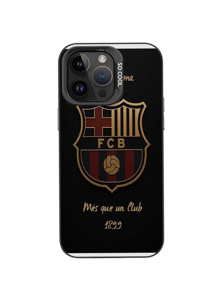 Estampado 2D plano Funda de teléfono FCB Barcelona diseño escudo oficial, material resistente anti-arañazos, compatible con iPhone 14/13/12 Pro Max, ideal para fans fútbol Cubierta de teléfono de colores mixtos con estampado completo para 17 PRO MAX/17 AIR/15 ProMax/16 PROMAX/Galaxy S22/S23/S24/S23 Plus/S24 Ultra/S25/A15/A33/A23, cubierta de Halloween, estética de cubiertas, cubierta 2D plana, cubierta vintage, cubierta de collage, cubierta de moda, cubierta con flores, cubierta cool, cubierta adorable, diseño de impresión UV, seguidores de , amantes de la moda - Color mixto 1 - Ver 1