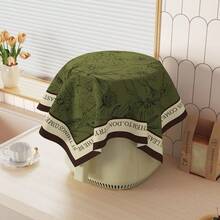 1pc Multi-Style Universal Dust Cover Cloth (Waterproof & Washable) - Retro/Geometric Pattern For Printer, Projector, Rice Cooker & Air Fryer | Home Appliance Protection,Women's Day,Travel Essentials,Wedding Favours,Y2k,Bedroom,Car Accessories Women,Kitchen Decor,Kitchen Decor,Household Items - Multicolor - View 3