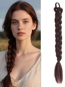 假发辫子、马尾辫、逼真、自然、俏皮、性感女孩、网络名人、时尚、可扎成高高的双马尾辫、拳击辫。 - 彩色 - 查看 10