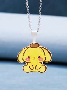 1pc Cute Cartoon Sanrio Hello Kitty Pendant Necklace, Fashionable Jewelry, Suitable For Daily Wear - Multicolor - View 9