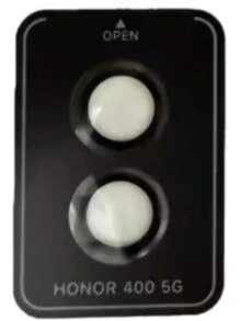 适用于荣耀400 5G/400 Pro/400 Lite的1片装摄像头钢化玻璃保护膜，支持鹰眼自动对焦，防刮花，3D高清CD纹理镜头保护盖，适用于日常、办公、家庭使用。防水防震防摔防刮花。 - 無色 - 查看 16