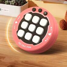 1 قطعة لعبة الحلقات والصليب اليدوية، مصنوعة من مادة ABS، 3 أوضاع للعب، لعبة منطقية استراتيجية، هدية عيد ميلاد للمراهقين، لعبة ذكاء محمولة صغيرة - متعدد الألوان - مشاهدة 7