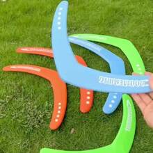 趣味户外回旋镖：高密度EVA材质，初学者也能轻松上手。是户外社交活动的绝佳道具，也是生日、复活节、圣诞节、万圣节、毕业季、派对娱乐的完美礼物，方便携带，乐趣无穷。 - 彩色 - 查看 7