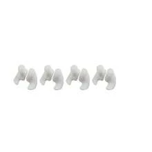 4 Pairs/Pack Reusable Silicone Ear Plugs, Soft, Waterproof, Comfortable, Suitable For Swimming - Multicolor - View 13