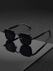 复古厚框朋克风时尚眼镜，波西米亚风格，适合摄影、户外旅行、日常搭配，四季皆宜。 - 彩色 - 查看 4