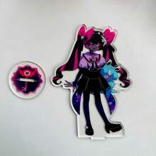 15 cm Figurine acrylique de personnage d'anime, édition spéciale "Hell's Hotel", convient comme cadeau d'anniversaire, cadeau de Noël, décoration de bureau - Multicolore - Voir 9