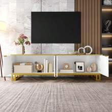 Television Stands & Entertainment Centers - 白色 - 查看 3