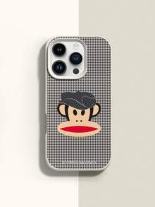 Ốp lưng điện thoại silicon lỏng chính hãng Paul Frank, chống sốc toàn thân, bảo vệ camera, họa tiết khỉ và chim, tương thích với iPhone 13/14/15/16/17 Pro Max. - Nhiều màu - Xem 1