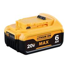 2 Pack Upgraded 6000mAh 20V Max Replacement For DEWALT DCB200 Battery And DCB112 Charger Combo DCB200 With 12V/20V DCB112 Station Kit Compatible With Dewalt 20Volt Tools - màu đen - Xem 12