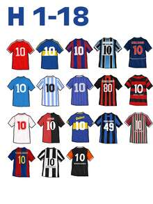 1pc Personalised Football Shirt Coaster, Football Gifts, Daddy Coaster, Father's Day Gifts, Daddy Grandad Gifts, Sport Gifts - Multicolor - View 12