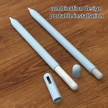 Soft Silicone Shock-Absorbing Stylus Protective Cover Case Compatible With Apple Pencil 1st & 2nd Gen, IPad Pro