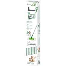 Quick Shine - Kit de limpieza para superficies duras y pulimento con 1 almohadilla reutilizable, madera dura, tablón de vinilo de lujo, azulejos y laminado, uso húmedo y seco, perfecto para(Mop with 1 Refill Pad) - Multicolor - Ver 10