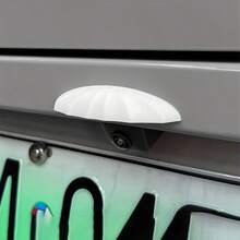 Rainproof Car Rearview Camera Cover - Non-Destructive Installation & Modification Protection Stickers, Compatible With Most Vehicles, Black/White, Durable Silicone Protective Shield For Car Rearview, Rainproof Car Accessory