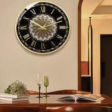 1 Set Quartz Clock Movement DIY Kit, 23mm Shaft Length, Includes 1 Pair Gold Clock Hands, For Repairing, Replacing, Making Wall Clocks & Desk Clocks, Suitable For Home & Office Decor, Great Gift For Clock Enthusiasts - Gold - View 12