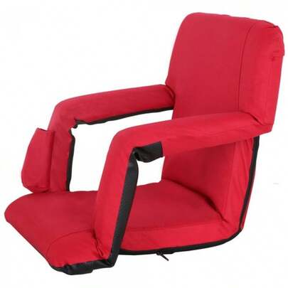 3 Colors Wide Stadium Bleachers Reclining Stadium Chair/Back Cushion