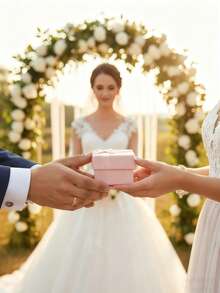 20pcs/10pcs Jewel Boxes With Bow Sealing Design - Elegant Paper Gift Boxes For Rings, Earrings, Pins, Weddings, Birthdays, Bachelor Parties - Stylish Presentation, Jewellery Box, Jewellery Storage(Random Colors, Excludes Rings And Earrings) - Multicolor - View 3