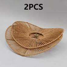 Handwoven Lampshade, 2025 Best-Selling Lampshade, Suitable For Home Lighting Decoration, Replacement Lampshade (Lampshade Only, Light Source And Other Accessories Not Included), Indoor Decor, Room Ambiance, Decorative Lampshade, Modern Lampshade, Handcrafted, Lamp Cover, Replacement Lampshade, Lighting Enthusiasts