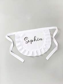 Customizable One Fashion Black And White Maid Apron - Cute Women's Home Kitchen Dining Apron, Waitress, Couples Gift, Christmas Cosplay, Christmas Gift Holiday Gift - Multicolor - View 5