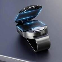 1 Giá đỡ kính râm cho tấm che nắng ô tô, Kẹp giữ kính chắn nắng ô tô bền, Giá đỡ kính râm ô tô, Kẹp kính thời trang cao cấp, Phụ kiện che nắng đa năng, Dễ dàng lắp đặt, Phù hợp với mọi mẫu xe - Một cỡ - Xem 6