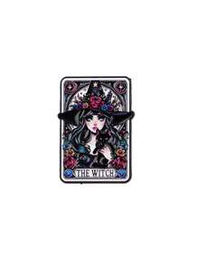 1pc Witch Black Cat Enamel Brooch, Tarot Card Lapel Pin, Fashion Jewelry Accessory, Gift - Black - View 13