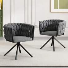 Dining Chairs - Gray - View 4