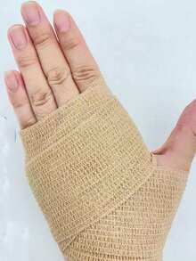 1/6/12 Rolls Black/White/Nude/Blue Elastic Self-Adhesive Bandage, Breathable Flexible Non-Woven Self-Adhesive Bandage (No Packaging Box) - Multicolor - View 5