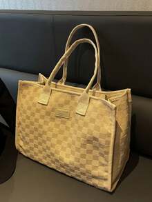 Women Tote Bags - Khaki - View 7