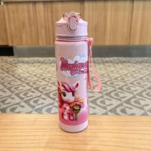 900ml Copo Térmico Fofo e Durável - Resistente ao Calor, Garrafa de Água Portátil Adequada para Atividades ao Ar Livre - Páscoa, Dia da Independência, Dia da Mulher, Dia das Mães, Dia dos Namorados