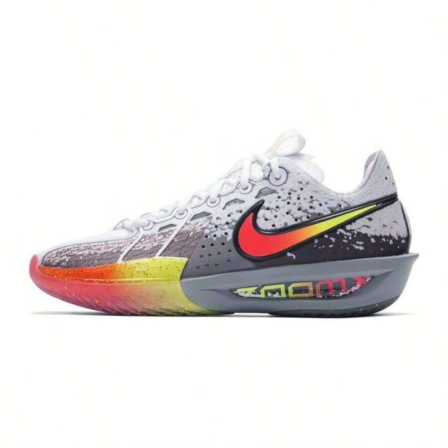 Nike Giày bóng rổ G.T. CUT 3 SP EP, nhẹ và đàn hồi, giày tập luyện và chạy bộ dành cho nam II6581-001 - Tro/Đỏ đậm - Xem 1