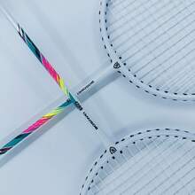 2-Tone Badminton Racket, Sturdy And Durable; Moderate Racket Hardness, No More Hand Pain When Playing; Excellent Racket Face Elasticity, Suitable For Youth And Adults, Ideal Gift Choice For Holidays