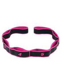 1条瑜伽阻力带，专业体操拉伸阻力带，健身阻力带，适用于瑜伽拉伸带、芭蕾舞、8字舞弹力带、数码拉伸器、普拉提、体操和舞蹈弹力带 - 彩色 - 查看 16