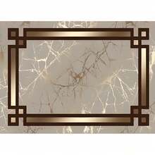 Luxury Carpet, Black With Gold Accents, Carpet For Living Room, Bedroom, Dining Room, Office - Rectangular, Indoor/Outdoor Decor - Multicolor - View 63