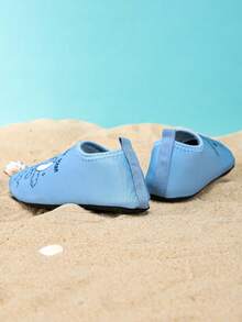 1双儿童户外运动休闲时尚防滑透气卡通图案男女童沙滩凉鞋、恐龙/独角兽水鞋、瑜伽鞋 - 彩色 - 查看 4