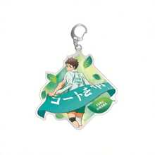 1pc/4pcs Cute Volleyball Team Character Acrylic Keychain - Hinata Shoyo, Kageyama Tobio, Tsukishima Kei, Sawamura Daichi, Sugawara Koushi, Cute Pendant, Unisex, Suitable For Backpacks, Keys, Car Decor, Fan Gifts, Y2K Fashion, Lightweight, Vivid, Double-Sided Printing, High-Definition Material, Creative Accessory, Unisex, Daily Use, Party Decor, Collection