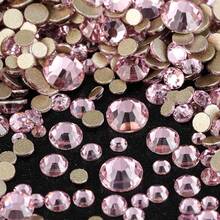 Mix Size SS4-SS20 1440pcs Multiple Colors Non HotFix Glass Rhinestones Gold FlatBack Nail Art Loose 3D Decorations Decals DIY Quanlity Glitter Stones Accessories - Multicolor - View 39