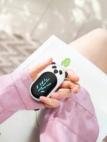 可充电暖手宝，女士加热手套，持续加热20小时，可重复使用，口袋大小，方便携带，是节日或日常使用的贴心礼物，男女皆宜，非常适合冬季户外活动，如露营和高尔夫，也是理想的圣诞礼物。 - 彩色 - 查看 10