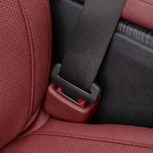 半包高品质柔软硅胶汽车安全带扣保护套，专为女性设计，通用后排安全带插座底座盖，防刮擦、防碰撞、防尘、减震，易于安装 - 彩色 - 查看 4