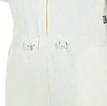 Puma Women's 2026 Spring New BZ HUOYAO Romper, Breathable Collared Short Sleeve Jumpsuit, 621935-65 - White - View 8