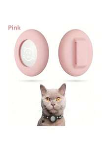 1 pieza Funda protectora de silicona suave para collar de gato AirTag, compatible con Apple AirTag, se ajusta a collares de hasta 0.6 pulgadas para mascotas pequeñas, cachorros (dispositivo AirTag no incluido) - Multicolor - Ver 12