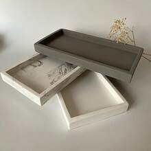 Silicone Mold For Storage Tray, Large Rectangular Container Casting Mold, Versatile Crafting Silicone Tray Mold For Resin, Plaster, And Concrete, Home Decor Molding Supplies, Non-Power Use - White - View 5