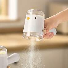 1pc Yellow Bird Shaped Salt Dispenser, Kitchen Seasoning Controlled Quantity Bottle, Airtight Storage, Precise 0.5g Salt Dispensing, Suitable For Salt, Cumin Powder And Other Seasonings - Multicolor - View 4