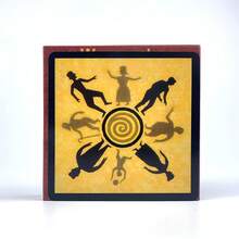 神秘主题成人卡牌游戏 - 2-6人策略推理游戏（30-45分钟） - 适合成熟玩家的游戏之夜、朋友聚会和氛围轻松的社交娱乐（抽象剪影艺术、沉浸式叙事机制、紧凑套装，带来引人入胜的成人娱乐体验） - 彩色 - 查看 4