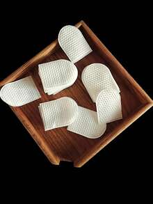 120 Soft U-Shaped Makeup Remover Pad Pads, Suitable For Face And Nails - Perfectly Removes Makeup And Nail Polish - Multicolor - View 6