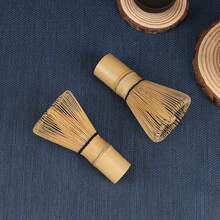 1pc 80-Prong Genuine Bamboo Matcha Whisk, Easily Produces Perfect Froth - Easy To Use And Clean - Traditional Japanese Handmade Matcha Tea Whisk, Designed For Matcha Enthusiasts