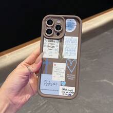 A Simple And Stylish Pink Phone Case With Flower Tag Pattern, Suitable For IPhone 11/12/13/14/17,11 Pro Max,12 Pro Max,13 Pro Max,14 Pro Max,15 Pro Max,16 Pro Max,17 Pro Max,7 Pro,17 Air And Galaxy S22/S22+/223/223+/224/S24+/S25+/S25 Ultra. As A Gift For Family And Friends, It Is Suitable For Various Occasions Such As Birthdays, Spring Festival, Holiday Celebrations, Couple Anniversaries, Valentine's Day, Etc. It Is A Fashionable Choice. - 粉色 - 查看 7