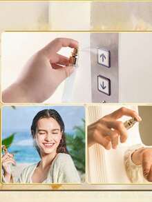 Chai đựng mẫu nước hoa bằng thủy tinh trong suốt, có đầu bơm mạ vàng, bình xịt phun sương mini, chai xịt tinh dầu cầm tay, chai rỗng, chai xịt khoáng dưỡng ẩm, hộp đựng mỹ phẩm cỡ du lịch, có thể đổ đầy lại, sạch sẽ và hợp vệ sinh, cần thiết cho chuyến công tác. - Nhiều màu - Xem 5